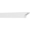 Ekena Millwork Standard Yorktown Architectural Grade PVC Rafter Tail, 4"W X 6"H X 42"L RFTP04X06X42YOR - alternate 1